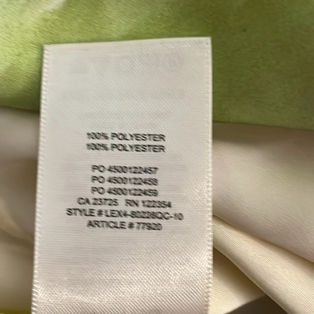 Wilfred | Aritzia Only ruched mini slip dress Marsh Honey Dew women’s size L - Picture 10 of 12